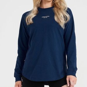 Oner Active Graphic Oversized Long Sleeve Tee